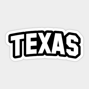 Texas Sticker